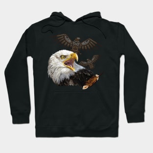 The bald eagle Hoodie